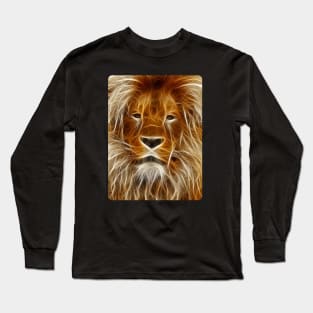 lion portrait Long Sleeve T-Shirt